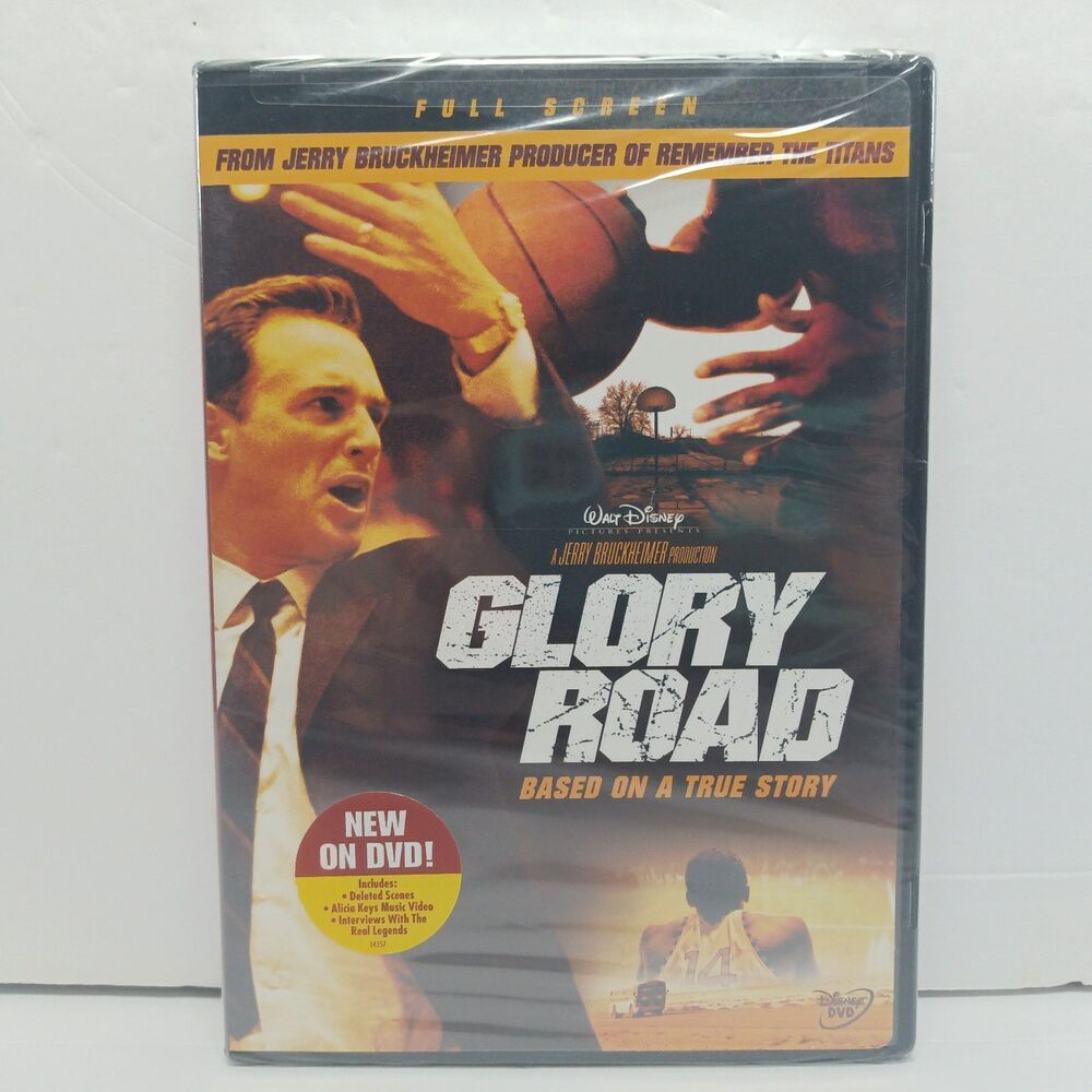 Glory Road DVD 2006 Full Screen Edition Brand New Factory Sealed Disney Movie